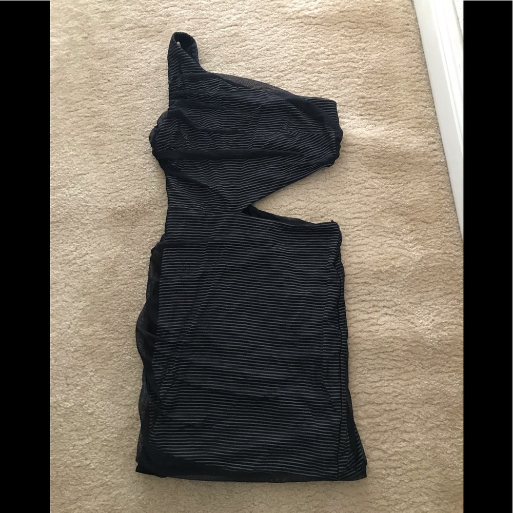 Bcbgeneration cutout one shoulder dress